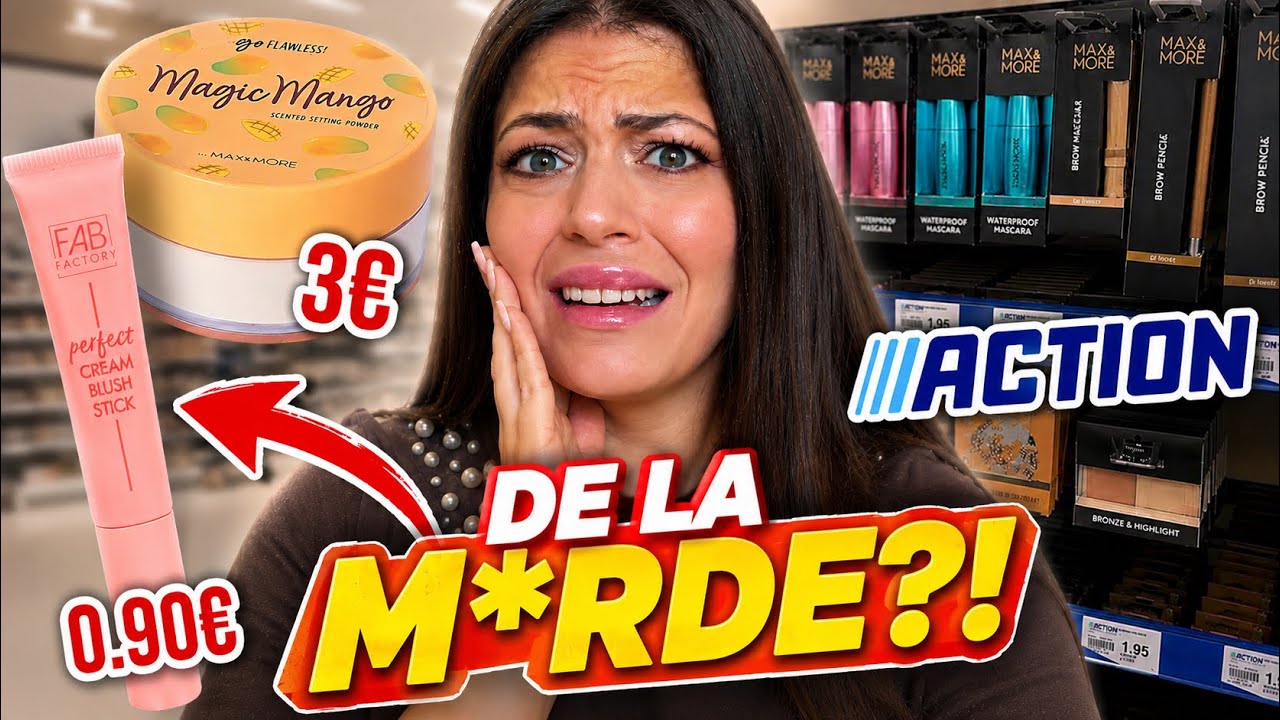 MAQUILLAGE DE ACTION??! POUBELLE OU PÉPITE?! 