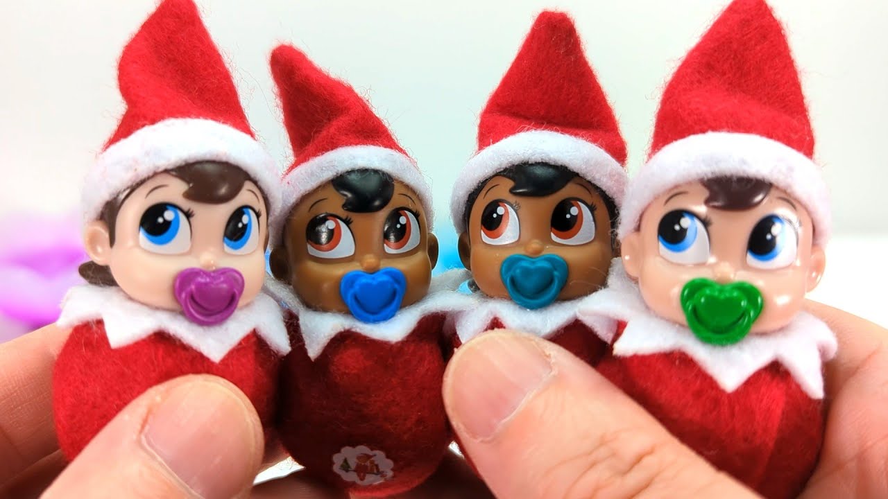 Baby Elf On The Shelf Frost Pips Unboxing - No Talking ASMR
