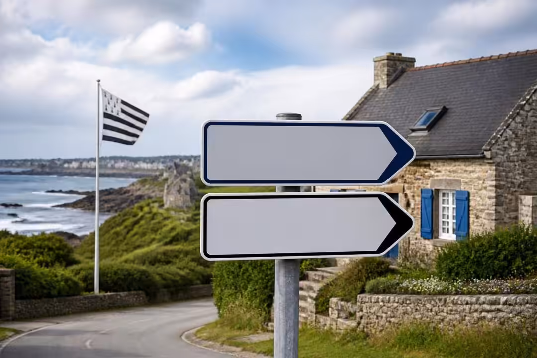 découvrez notre présentation complète sur la signalétique bilingue en bretagne, mettant en avant l'importance du français et du breton dans la communication locale.